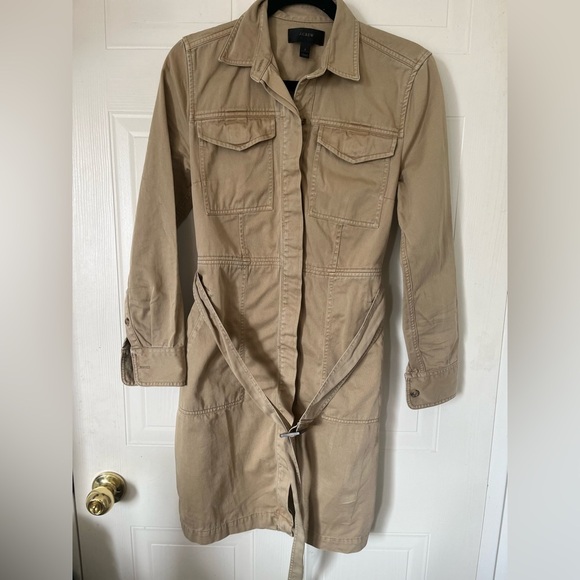 J.crew Belted Chino Dress - Picture 3 of 13